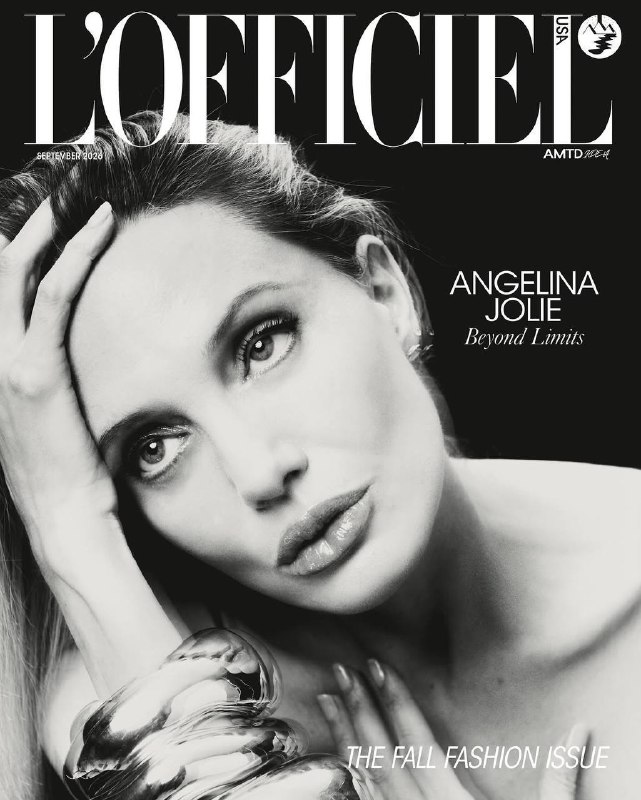 Анджелина Джоли стала главной героиней сентябрьского номера L’Officiel — причем