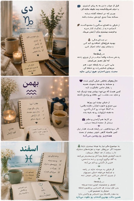 طلا فال( فال نوشتاری و آسترولوژی روزانه ): حال و هوای ۲۴ مرداد 💨🌊🏝 ·𖥸· @talafal·𖥸· @talafal2·𖥸· @tala_torapiحال و هوای ۲۴ مرداد 💨🌊🏝 ·𖥸· @talafal·𖥸· @talafal2·𖥸· @t