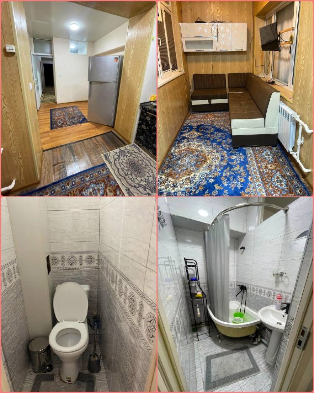 •Аренда:- Алмазарский район, Кора-Камыш.- 3 комнатная, 3 этаж, 5 этажный дом, хороший ремонт, мебель и техника, интернет, цена: 550$------------------------------------✏️ Telegram 👉 @dom_vsem_uz-----