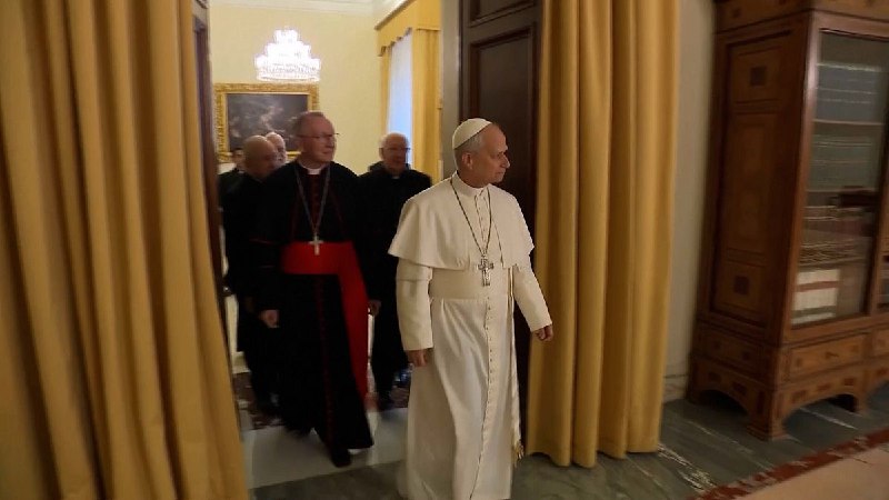 Pope Leo XIV reopens sealed papal apartment