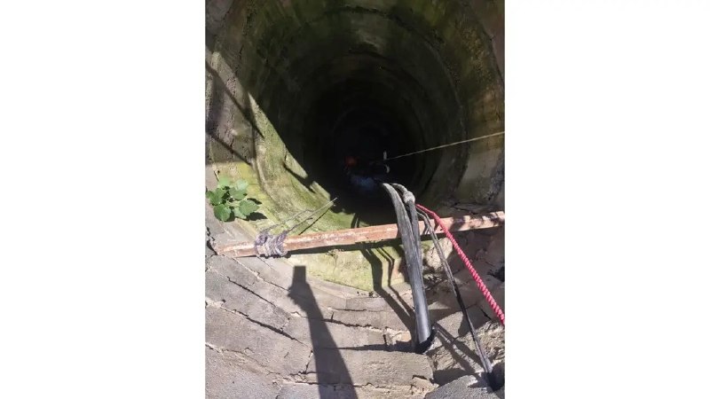 אנשי ההגנה האזרחית חילצו אדם לאחר שנפל לבאר בעומק של כ-15 מטרים בעיר זחלה.