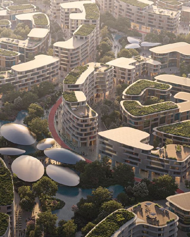Desert Living Reimagined Zaha Hadid Architects Unveils Khalid Bin Sultan City Located close to , another pioneering project, the masterplan for the... - изображение 2 - city, desert, zaha