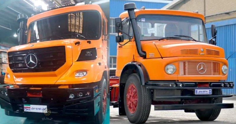В Иране обновили грузовики Mercedes-Benz L-series 1959 года