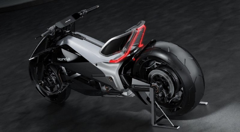 Honda показала двухмоторный электробайк 2