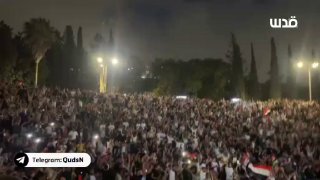 שמחה גדולה בשכם עם השער המצרי השני מול ארגנטינה.