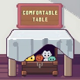 comfortable table🧸