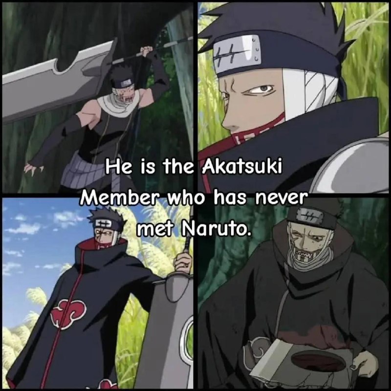 NarutoAW: اون یه عضو اکاسوکیه که هرگز ناروتو رو ندیده .#Ad: t.QB#fun_fact #animworld ༆@NarutoAW༆