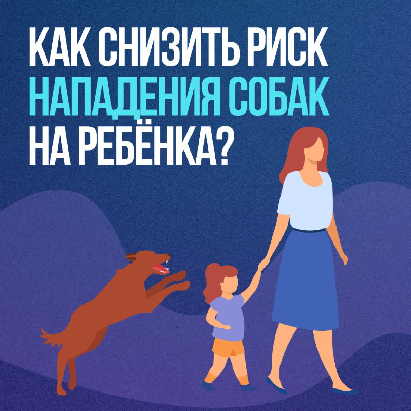 Как снизить риск нападения собак на ребенка? фото