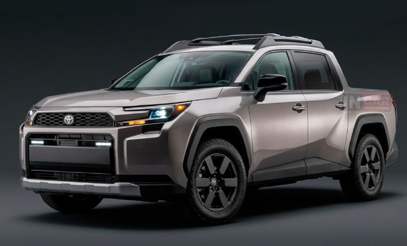 Toyota может выпустить пикап на базе RAV4