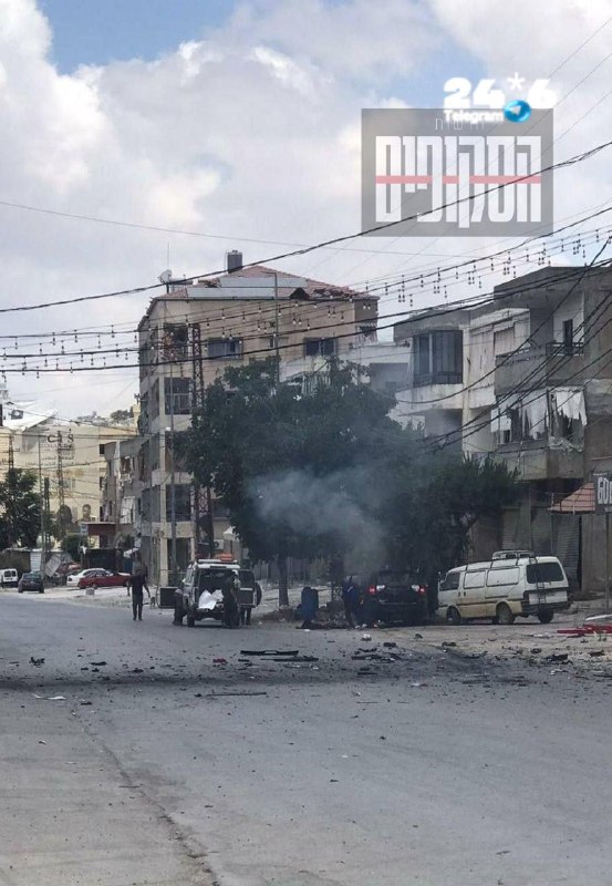 🇮🇱 רכב הותקף בעיירה נבטיה בדרום לבנון.
