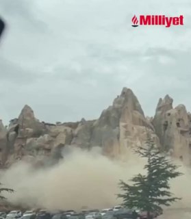 סלע התמוטט בקפדוקיה הטורקית והותיר הרוגים ופצועים בולדרים קרסו בכניסה למוזיאון הפתוח הפופולרי גורמה. ייתכן…