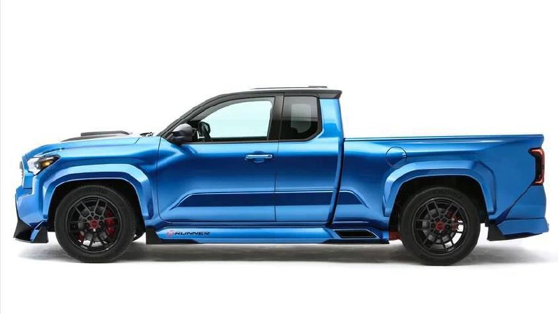 Toyota представила 427-сильный спортивный пикап Tacoma X-Runner 3