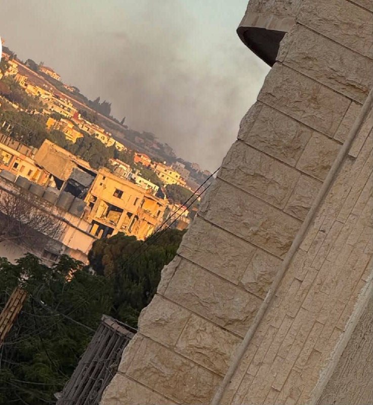 תיעוד ראשוני: תקיפת כטב"מ ישראלי בנבטיה אל-פוקא שבדרום לבנון