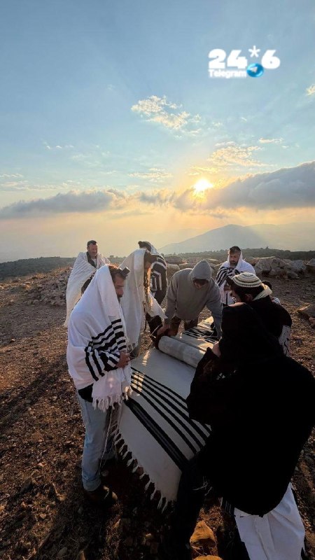 🇮🇱 תפילת ראש חודש במזבח יהושוע בהר עיבל.