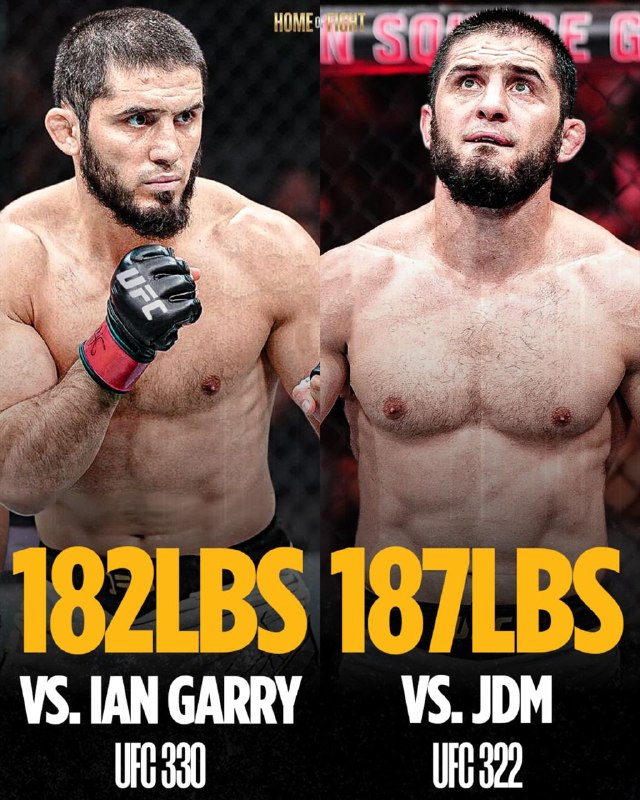 UFC Center: ⭕️ اسلام ماخاچف میگوید در نخستین مبارزهاش در فوقسبکوزن، نسبت به اولین دفاع از عنوان قهرمانیاش وزن بیشتری داشته است.