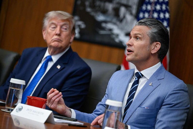 🇺🇸 Трамп минулого тижня вимагав від міністра оборони Гегсета пояснень щодо дефіциту боєприпасів, що загрожує військовим можливостям у конфлікті з Іраном — WP