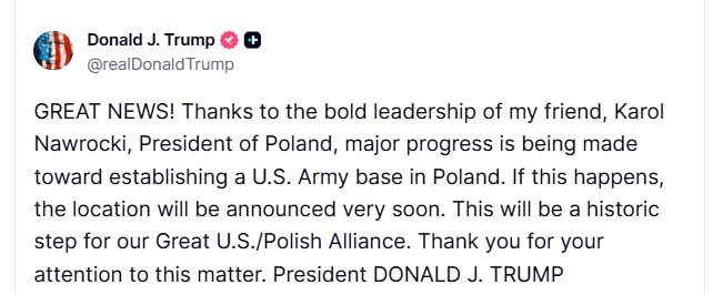 TRUMP:¡GRANDES NOTICIAS! Gracias al liderazgo
