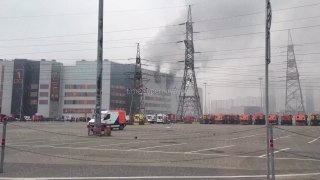 Sedobod in Moscow, the largest wholesale-retail trade complex in Russia, was also hit again today.