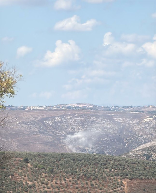 ארטילריה של כיבוש מכוונת לאזור אפיק הנהר - זוותאר אל-גרבייה, דרומית ללבנון