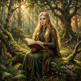 лес и фолианты 🧝‍♀️