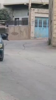 כוחות הכיבוש מסתערים על העיירה בית פוריק, מזרחית לשכם.