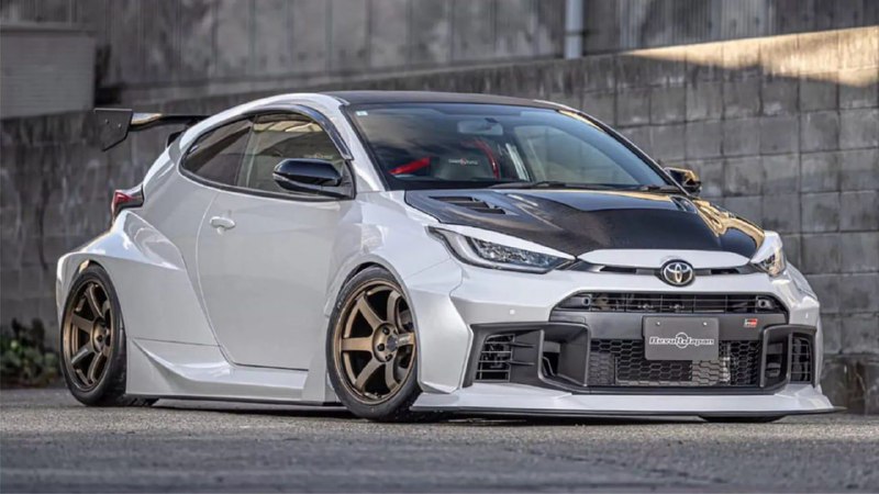 Toyota GR Yaris от Result Japan стала шире и агрессивнее