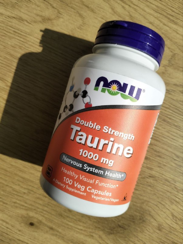 Таурин — 100 капсул по 1000 мг