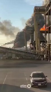 המתקפה החות'ית נגד סעודיה: מתקני ארמקו בוערים