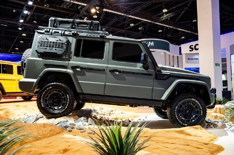 В Дубае показали свой «Гелик» — и он подозрительно похож на настоящий G-Class. 4