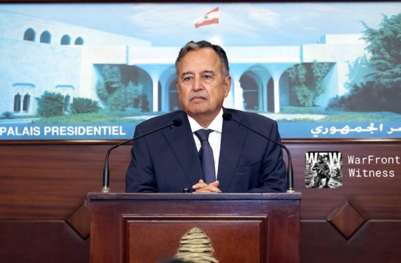 ️🇱🇧🇸🇦🇮🇱 מזכ"ל הליגה הערבית נביל פהמי לאחר פגישה עם נשיא הרפובליקה הלבנונית: