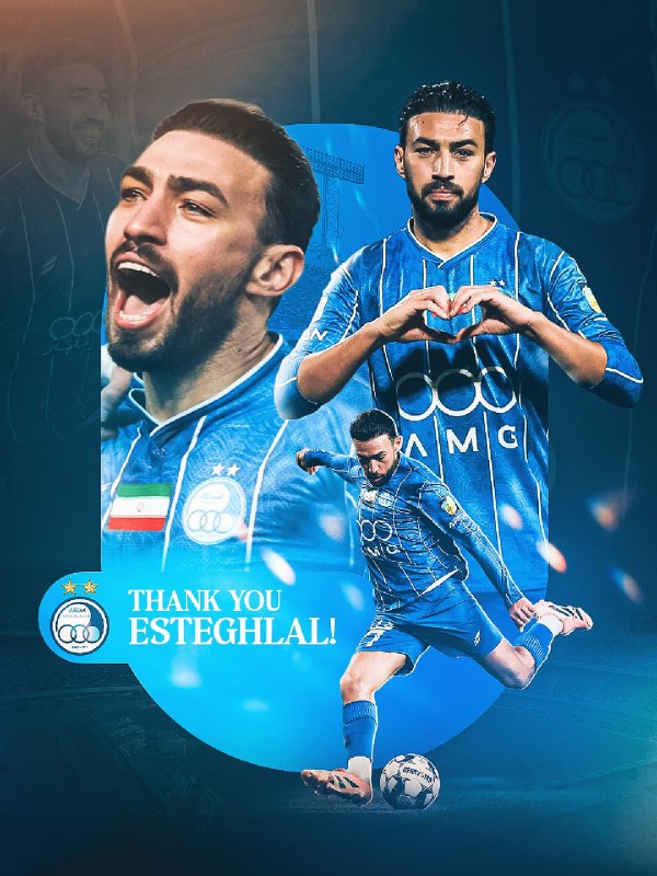آنتی لنگی🔥: پست خداحافظی مونیر الحدادی با هواداران استقلال ممنون استقلال. 💙 همیشه اوضاع آنطور که ما تصور میکنیم پیش نمیرود. شرایط