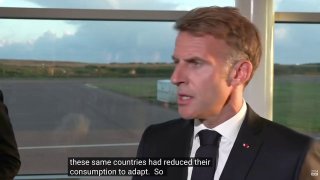 French President Macron: