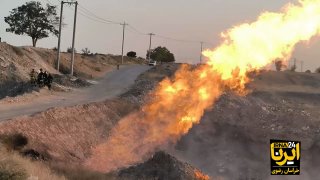🎥 פיצוץ צינור גז בפאתי משהד