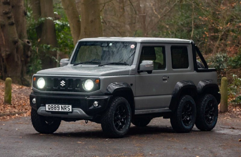 В Великобритании продают шестиколесный пикап Suzuki Jimny
