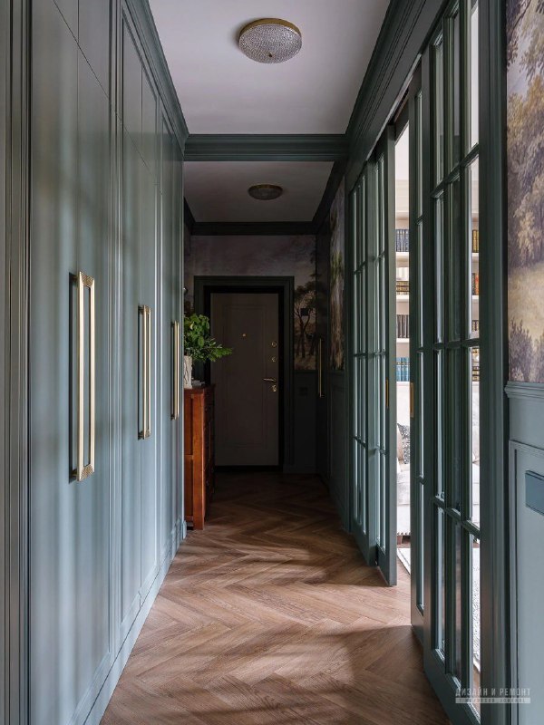 Квартира 69,9 м в доме сталинской эпохи В планировку внесли ряд функциональных изменений перегородку между гостиной и спальней заменили на встроенн... - изображение 8 - пространство, комнаты, дизайн