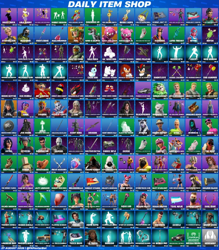 Fortnite Br | فورتنایت بی آر: 📰 | Item shop📢 Fortnite Battle Royale#️⃣ #Fortnite #فورتنایت 💬 Join US : @Fortnite_Br🛍 SPONSOR : NoyekGem.com@Raika the