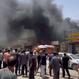 שריפה באזור התעשייה בכופה: כלי רכב עלו באש, אין נפגעים