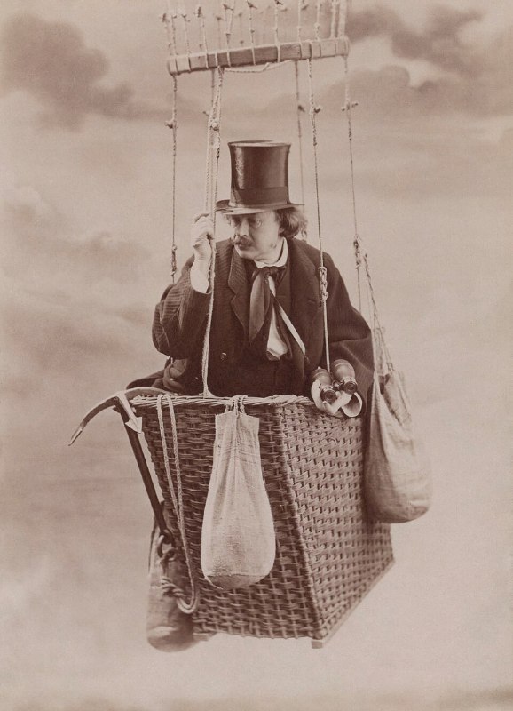 Nadar1820 - 1910Gaspard-Félix Tournachon, known by the pseudonym Nadar, was a French photographer, caricaturist, journalist, novelist and balloonist who was a proponent of heavier-than-air flight. In 1858, he became the first person to take aerial photogra