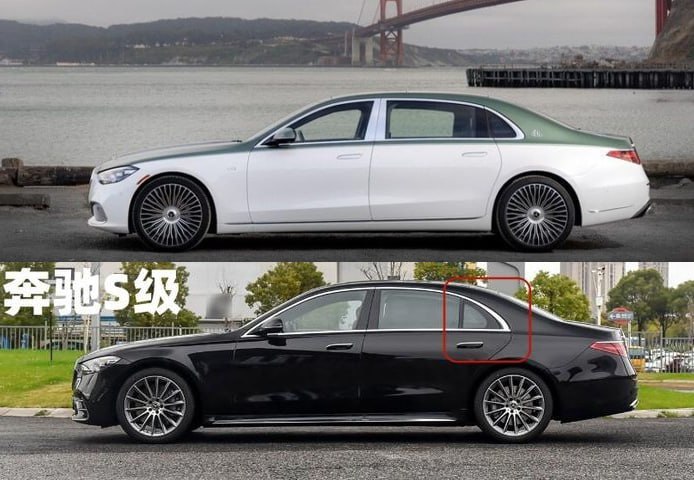 Китайцы начали делать фейковые Maybach из обычных S-классов 2