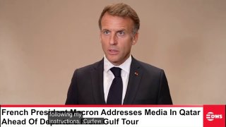 French President Macron:
