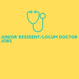 Telegram profile photo for Locum JRship Job vacancies