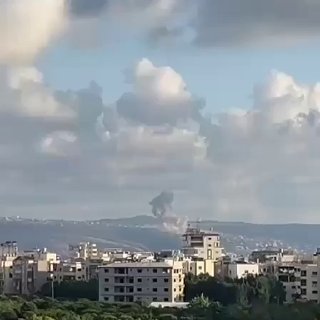 דחוף: הכיבוש מבצע הפצצה גדולה בין העיירות אלמנצורי ומג'דל זון, דרומית ללבנון.