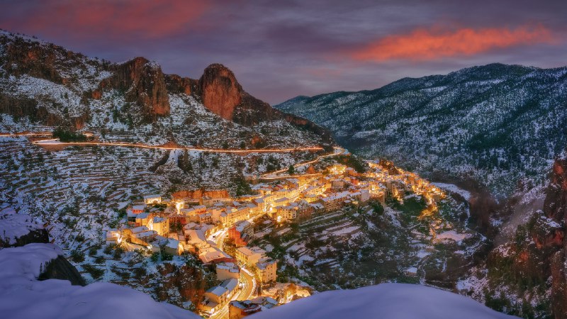 Spain's little SwitzerlandAýna, Sierra del Segura, Albacete, Spain (© Juan Maria Coy Vergara/Getty Images)