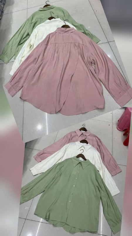 بازرگانی پوشاک یاران: ❤️شومیز نخ حریر/وارداتی🔹۳رنگ عالی👌🔺سایزبندی L_XL_2XL_3XL_4XL🌹قیمت۸۸۰۰۰۰درصد نخ بیشتراز حریرارسال رایگان❤️❤️😳📱۰۹۳۷۱۸۴۷۴۲۰