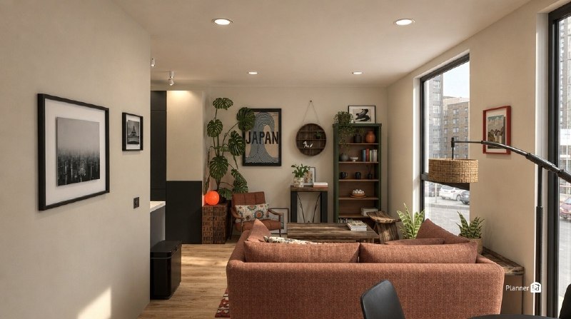 Japandi Apartment Design More shots coming soon! 3D Join - изображение 1 - japandi, apartment, design