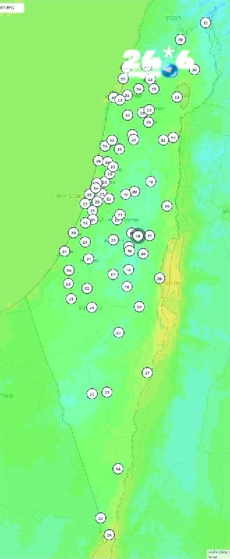 🇮🇱 תחזית מזג אוויר להיום: היום הטמפרטורות ירדו במקצת ויהיו מתחת לממוצע. שלמה מזג אוויר.