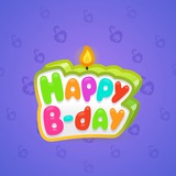 B-Day Candle #223