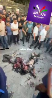 قصف إسرائيلي يستهدف شارع الثورة وسط مدينة غزة