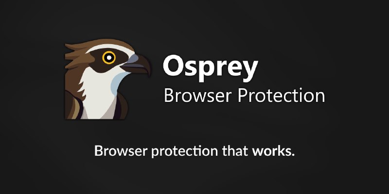 GitHub - OspreyProject/Osprey: Browser extension that protects you from phishing and malicious websites.