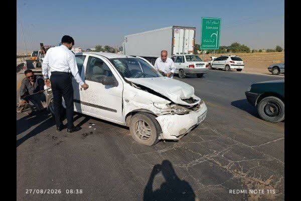 بازی دراز: 🔺🔻 تصادف تیبا و پژو ۲۰۶ در محور کرمانشاه–ماهیدشت ۲ مصدوم داشت🔺 مدیرعامل هلال‌احمر کرمانشاه از مصدومیت ۲ نفر در تصادف تیب